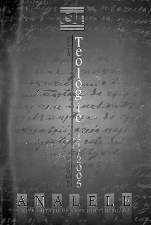 Coperta numărului 11 / 2005