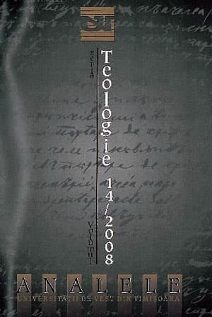 Coperta numărului 14 / 2008