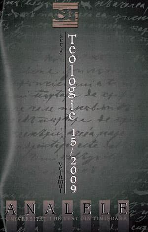 Coperta numărului 15 / 2009