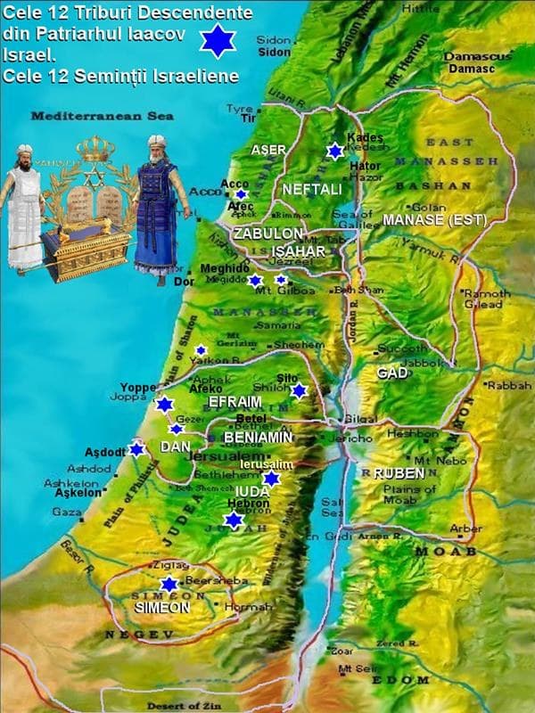 Figura 9 - Cele 12 seminți ale lui Israel