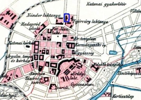Harta - Timișoara Centru.